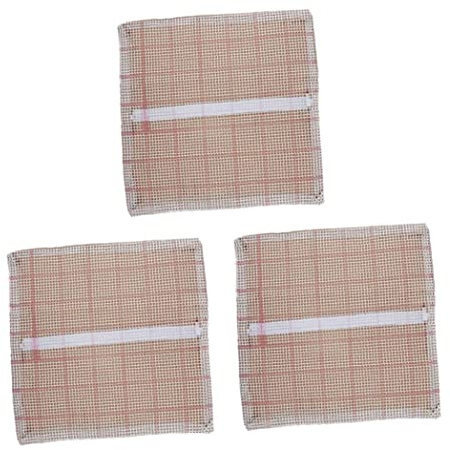 XJKLBYQ Latch Hook Mesh Making Blank Rug Canvas Mesh for Pillow Case Making DIY Kit Tool Embroidery Crafts Pillow Cover