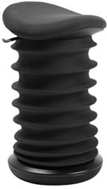 TOPSTAR | Hocker Sitness 4D | Sitz-HxB 530-640 x 375 mm | schwarz | Made in Germany | Ergonomisch | Bürohocker, Rollhocker | höhenverstellbar | Geprüfte Sicherheit nach GS-Intertek