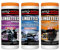 JUMBO - Set di 90 salviette per auto, detergente per interni auto, salviettine speciali vetri, detergenti multisuperficie e protezioni anti