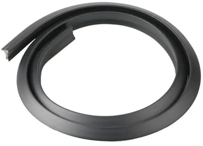 Embellecedor Anticolisión 1,5M 2 Uds Molduras Protección para Guardabarros Rueda Coche Protector Arco Goma Universal Ceja para Guardabarros Coche Cejas Rueda Coche