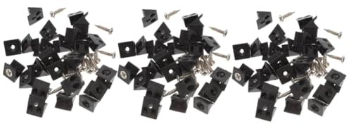 Uonlytech 318pcs Corner Brace for Woodworking Mending Wedge Furniture Anchor Corner Connector Brackets Easy to Use