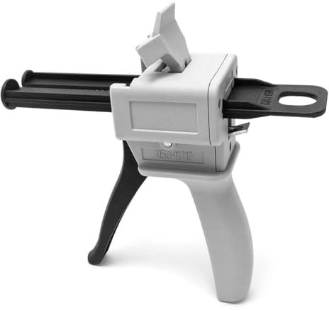 Hsthe Sea 50ml Glue Gun Kit, Epoxy Glue Gun, Manual Hot Melt Glue Gun, Static Mixer Mixing Nozzle