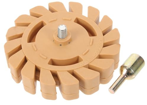 ORFOFE Rubber Removal Wheel Car Tyre Shine Wet Look Strip Wheel Paint Removal Disc