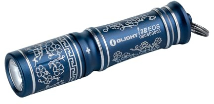 OLIGHT I3E Mini Linterna Llavero con Llavero 90 Lúmenes