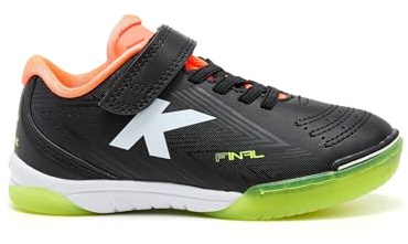 KELME Zapatillas De Fútbol Sala De Niño Final Elastic Indoor Negro Talla 32
