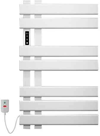Scaldasalviette intelligente WiFi, scaldasalviette e radiatore elettrico per bagno, soluzioni di riscaldamento domestico, asciugatura rapida, efficienza energetica, controllo touch, design moderno