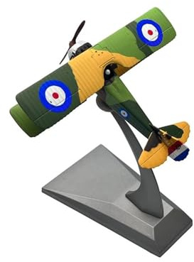 1:72 Für SPAD S.XIII Doppeldecker-Propellerjäger Druckguss-Metallflugzeugmodell Miniatur-Hobby-Spielset
