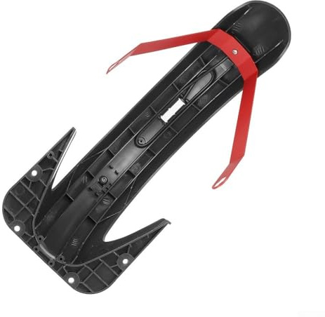 Yhenlovtt Support de garde-boue arrière en métal pour scooter électrique Max G30 – Rouge/noir de rechange avec vis (rouge)