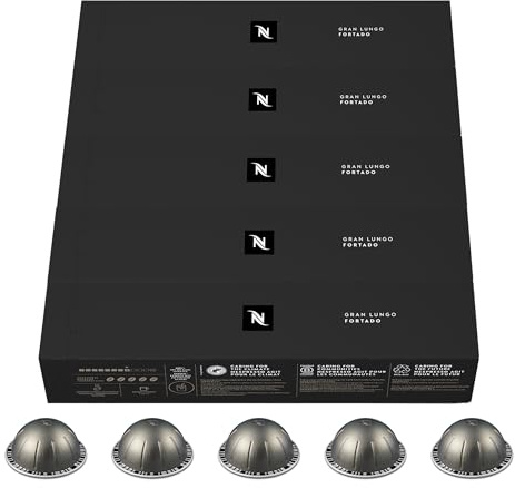 Nespresso Vertuo - Fortado - pack 50 capsules - intensité 8