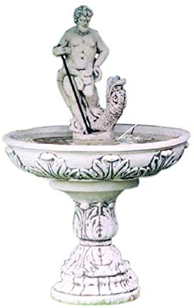 Steinbrunnen Springbrunnen Brunnen Kaskadenbrunnen Zierbrunnen Beckenbrunnen Wasserspiel Neptunbrunnen Gartenbrunnen Höhe: 170cm