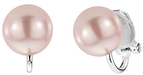 Osira Ohrclip - Damen - Perle 10-12mm - diverse Farben