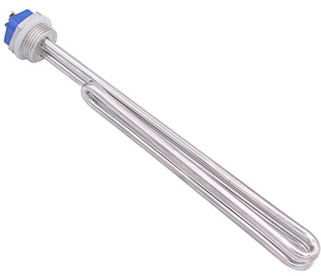 AIICIOO Heater Cartridge for Buffer Storage 240 V 4500 W DIY Heating Rod 1 Inch BSP (DN25) for Cars Low Voltage Heating Element Stainless Steel Electric Heater Rod with Silicone O-Ring