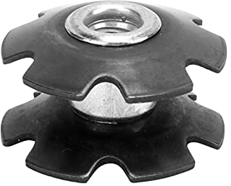 Dado a Stella della Forcella della Bicicletta, Dado a Stella della Cuffia da Ciclismo Tubo di Sterzo della Bicicletta da Strada per Mountain Bike per Tubo Forcella da 28,6 Mm / 1,1 Pollici