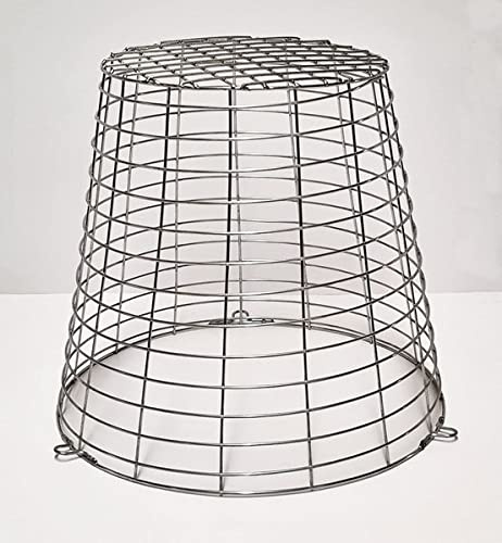 Terminal Flue Guard Round 9.5 x 8.5 Stainless Steel Boiler Vent