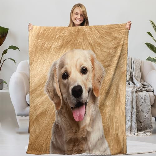 SEVSO Personalisierte Hundedecke mit Foto, individuelle Haustierdecke mit Haustierfoto und Namen, individuelle Haustierdecke mit Namen, mit eigenen Fotos, Bild für Welpen, Hunde und Katzen