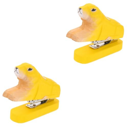 STOBOK 2stücke Professioneller Handstapler Tierdesign Vielseitig Einsetzbar Für Büro Und Schule Langlebig Und Für