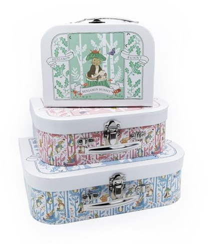 Beatrix Potter Children's Triple Carry Case Set - 3 Sizes