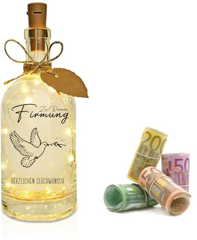 Gastgeschenk Geldgeschenk Konfirmation, Geschenke Flaschen zur Kommunion, Konfirmation Geschenke, Kommunion geschenk