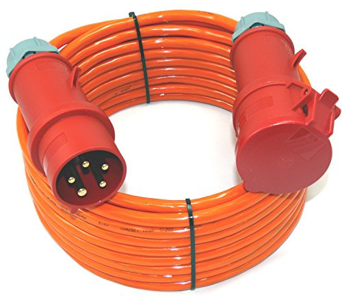 CEE PUR Verlängerung H07BQ-F 5G2,5 5x2,5 32A MENNEKES Phasenwender 20m