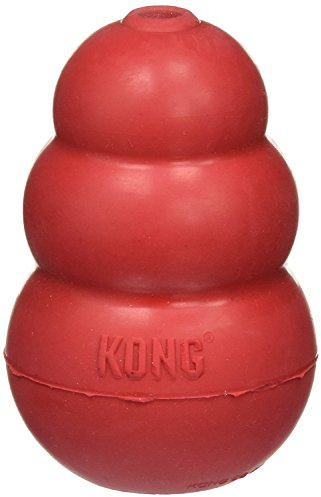KONG Hundleksak, medium, röd, 2 stycken