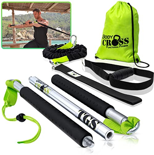 BodyCROSS Premium Rip Trainer | bis zu 24kg Zugkraft | Studioqualität | Made in Germany