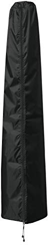 B.PRIME Schutzhülle für Sonnenschirme mit 350cm bis 450cm Durchmesser - Abdeckhaube H273cm x B45/60cm - Wasserdicht atmungsaktiv und UV-stabilisiert - Premium Abdeckung 210D Polyester Oxford Gewebe