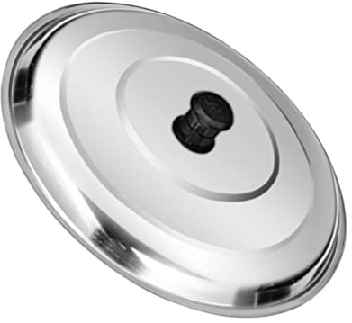 BESTonZON Edelstahl Topfdeckel 29 Cm Multifunktions-Topfdeckel Universaldeckel Für Pfanne Wok Und Suppentopf Leicht Zu Reinigen Mit Komfortablem Griff Für Küche Und Haushalt