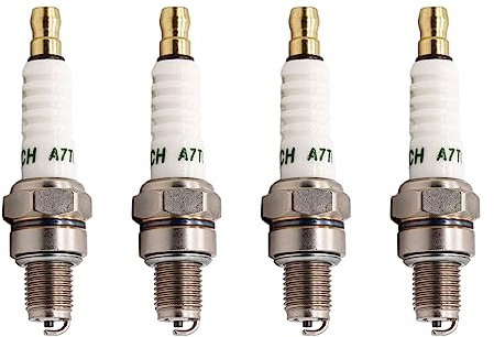 4 Bitar TORCH A7TC Tändstift ersättande NGK 4549/CR7HSA 4629/C7HSA, för CHAMPION Z8YC Z9Y Z8, för Autolite 4194, för Denso 5383/IUF22 U22FS-U U22FSR-U, OEM