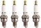TORCH 4pcs A7TC Candela d'accensione Sostituire per 4549/CR7HSA 4629/C7HSA Candela, per Z8YC Z9Y Z8 Candela, per 5383/IUF22 U22FS-U U22FSR-U Candela, OEM