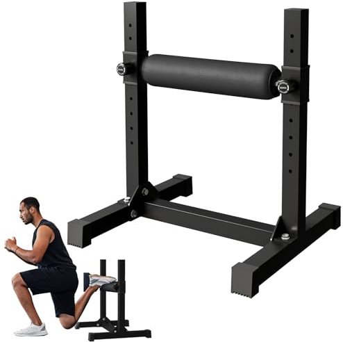 GMWD Bulgarian Split Squat Stand, Single Leg Squat Roller, Single Leg Squat Stand, Lower Body Specialty Machine