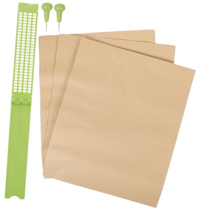Set di Scrittura Braille Stilo, Carta per Scrivere in Braille | Piastra 4 Righe 28 Celle, Plastica e Metallo, Riutilizzabile e Portatile, per Studio e Uso Esterno