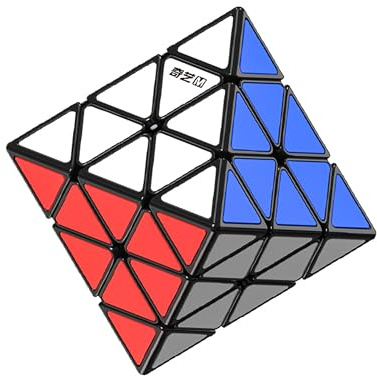 XMDCuber QY Toys FTO Face Turning Speed Cube Octahedron Magnetic, Magnetic Octahedron Stickerless Version Speed Cube Version (Magnetic Version)