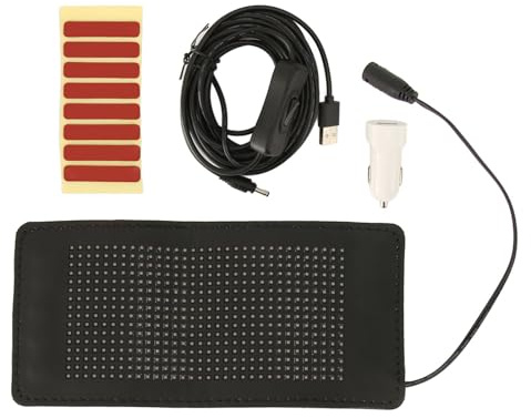 Programmierbares LED-Schild, LED-Autoschild, Flexibles Programmierbares LED-Schild, Intelligente -APP-Steuerung, Benutzerdefinierter Text, LED-Laufschild für Geschäfte,