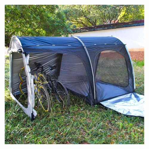 Abri de vélo extérieur étanche avec filet de ventilation protège contre le vent, la pluie, la neige et la poussière Petit abri de rangement pour vélos Idéal pour le rangement extérieur