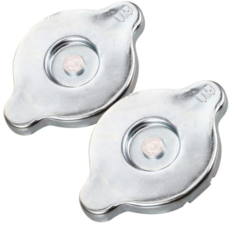 iplusmile 2pcs Car Radiator Coolant Cap 0.9 Round Head Replacement for Trucks Small Cars Vehicle Engine Cooling Accessory Radiator Expansion Tank Cover for City Traffic Logistics
