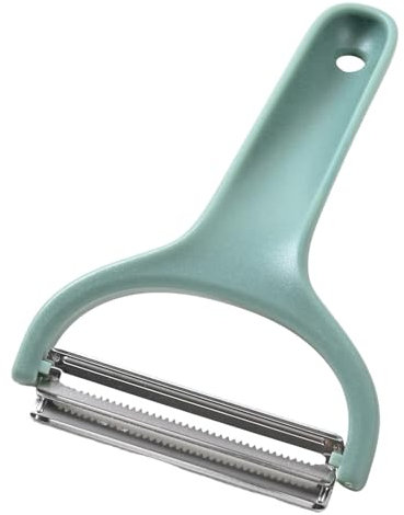 Kohlfahrer Handheld, Slicer Shredder - Handgehalten Kohlgrüns für Küchen nicht rutschend ergonomisch,Pfirsiche Birnen Gurken Chopper für Küchenfrüchte Cutter