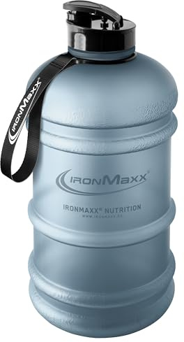 IronMaxx Water Gallon - Frosted Kyanite Blue 2200ml | Senza BPA e DEHP | Borraccia ermetica con scala graduata | Disponibile in vari colori – perfetta per sport, lavoro e uso quotidiano