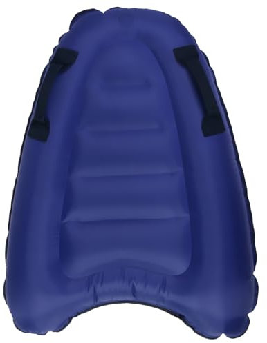Fazvncv Aufblasbares Surfbrett für den Außenbereich, tragbar, aufblasbar, Bodyboard mit Griffen, schwimmendes Surfbrett, Wassersportausrüstung