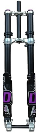 CHAOZHU Double Should Front Downhill Air Suspension Fork Downhill 203mm Axle 110 * 20mm Dual Disc Brake for MTB & Sur-ron Stealth Bomber Bike