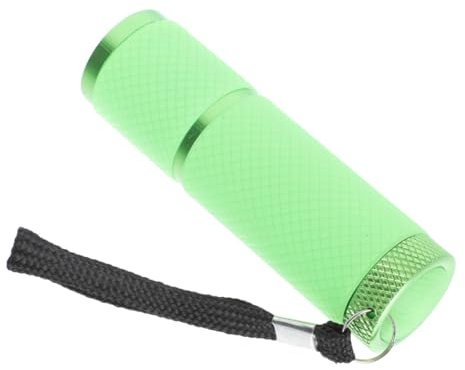 WHAMVOX Uv Led Taschenlampe Für Gelderkennung Nagel Lampe Aus Aluminiumlegierung Mit Gummigriff Energieeffizient Für Heimwerker Und Nagelstudios