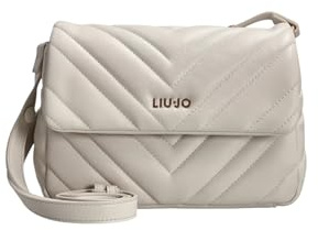 Liu Jo Donna Borsa A Tracolla AF5188E0426 Poliuretano Beige Taglia Unica