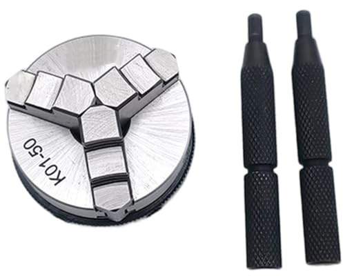 Portabrocas manual para máquina de carpintería, rango de sujeción de 1 a 33 mm, rosca M14 x 1, construcción de acero de alta dureza, compatible con no ferrosos
