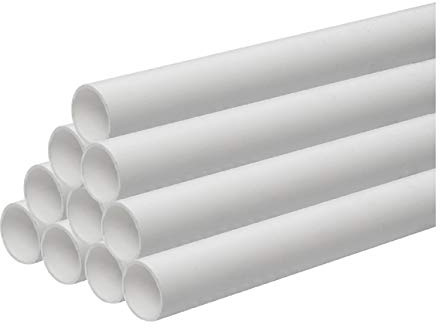 Overflow Pipe White 21.5mm - Cut to Size 1 metre Lengths (4 x 1 metre) from Jack The Plumber Birmingham