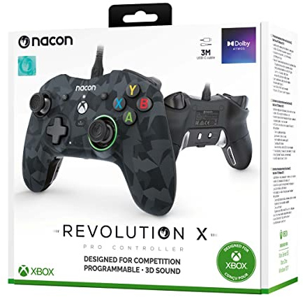 Nacon Revolution X Pro Manette Urban Camo pour Xbox Series X|S, Xbox One et PC