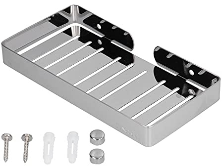 Gsycle Porte-Savon 2 Pièces, Porte-Savon en Acier Inoxydable Porte-Savon Mural Porte-Savon De Douche Porte-Savon De Barre pour évier De Cuisine Salle De Bain