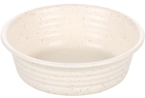 Flamingo gamelle pour Chiens Ligna 280ML inox - Récipient de Nourriture pour Animaux - Plat d'alimentation en inox pour Chiens et Chats -12 x 3cm - Lavable au Lave-Vaisselle