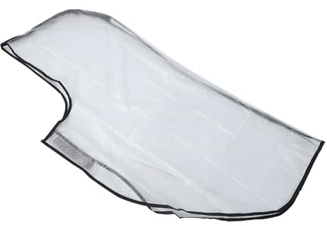 Mantella Protettiva Trasparente per Cappuccio Antipioggia per Sacca da, Copertura Impermeabile per Sacca da, Schermatura Ottimale