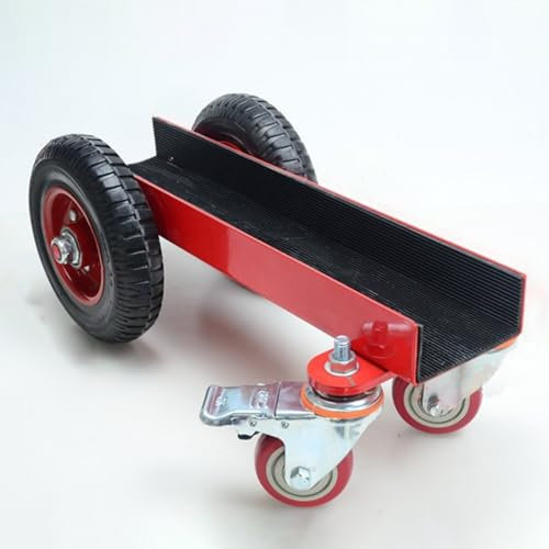 Bauholz Plattenwagen Transportwagen Für Granitplatten, 10-cm-Kanal-All-Terrain-Trockenbauplatten-Transporter 250 Kg, Plattenträger Für Bewegen Von Schwerem Stein/Bauholz/Türen/Fenstern/Glas(B)