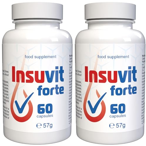 Insuvit Forte - 120 Cápsulas (2x 60 Cápsulas), Paquete de 2