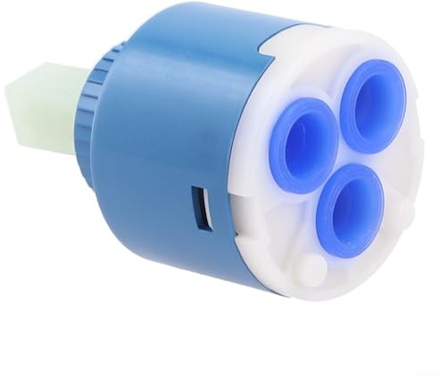 Cartuccia di ricambio per rubinetto in ceramica, valvola miscelatore da 35 mm per rubinetti ad alta pressione per acqua calda fredda ad alta pressione, nucleo in ceramica